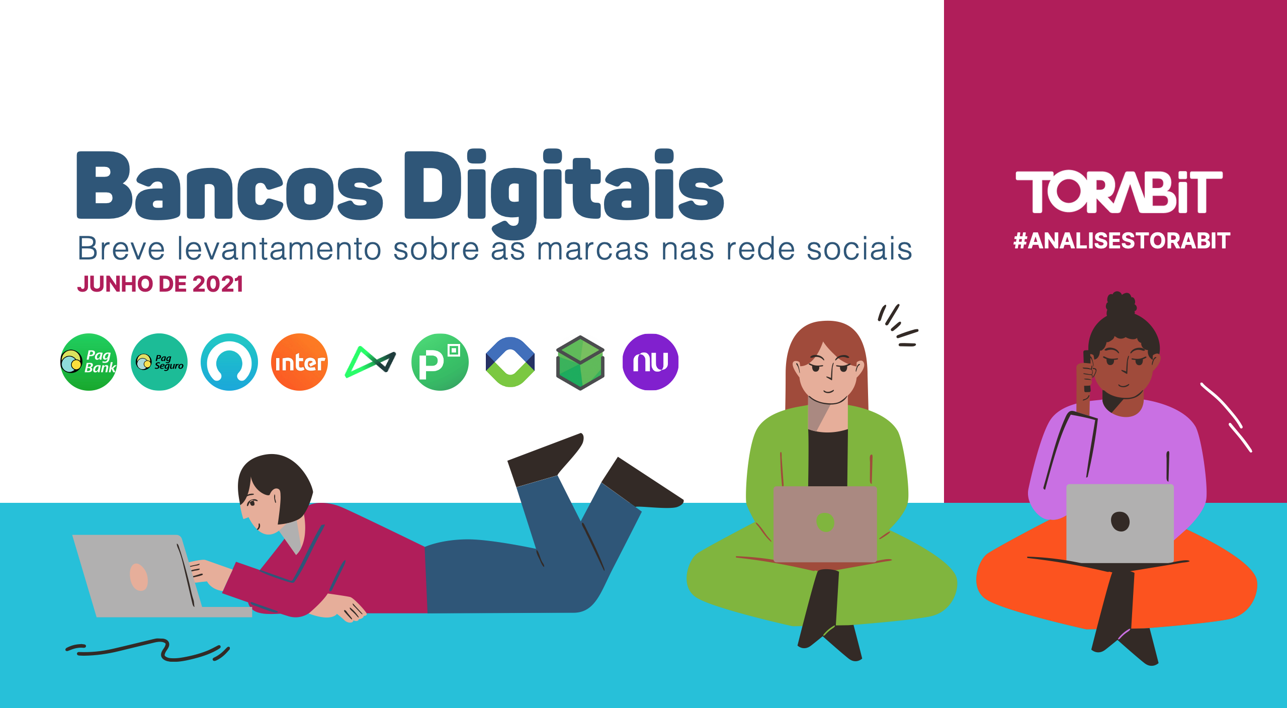 Nubank lidera menções dos Bancos Digitais nas redes sociais