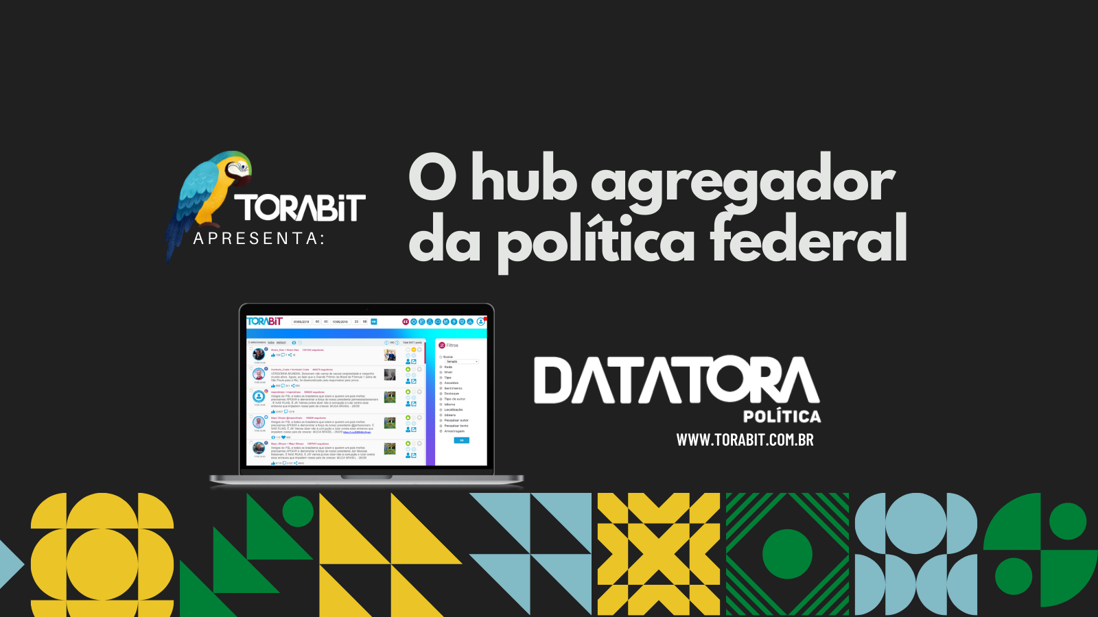 Conheça o DATATORA POLÍTICA