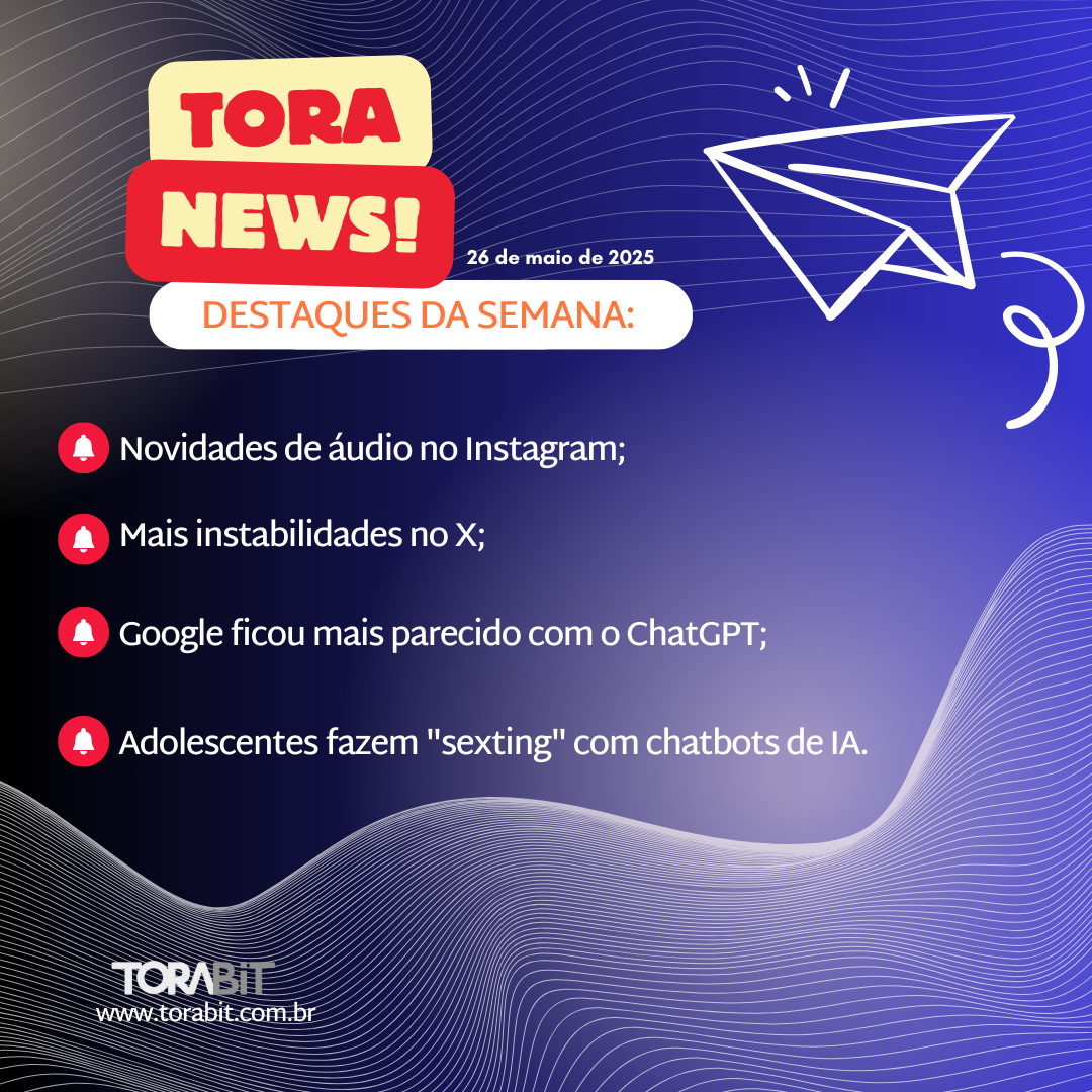 Atualizações nas redes, instabilidade no X e alertas sobre IA